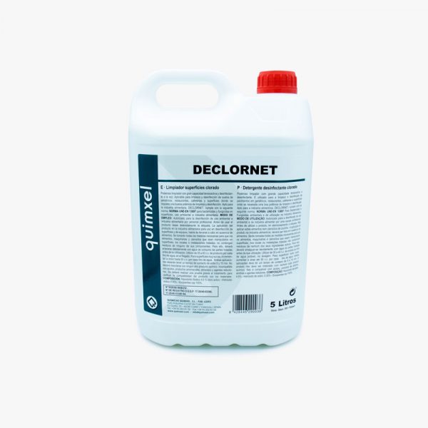 limpiador de superficies clorado declornet